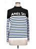 Talbots Stripes Blue Turtleneck Sweater Size XL - photo 1