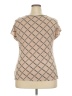 Dana Buchman Tan Short Sleeve Top Size XXL - photo 2