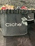 Cliche 100% Polyester Black 3/4 Sleeve Blouse Size L - photo 7