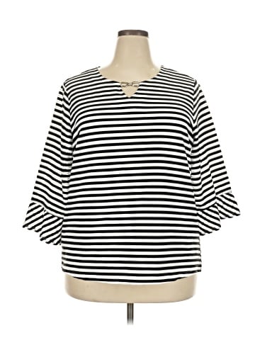Cathy Daniels 3/4 Sleeve Top (view 1)