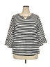Cathy Daniels Black 3/4 Sleeve Top Size XXL - photo 1