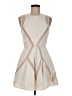 Keepsake 100% Polyester Ivory Cocktail Dress Size M - photo 1