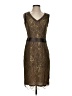 Escada Brown Cocktail Dress Size EU 34 / US 4 - photo 1