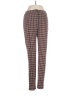 Free People Plaid Brown Casual Pants Size 0 - photo 1