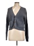 Ultra Flirt Gray Cardigan Size L - photo 1