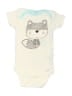 Gerber Graphic Ivory Short Sleeve Onesie Size 0-3 mo - photo 1