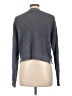 Ultra Flirt Gray Cardigan Size L - photo 2
