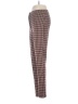 Free People Plaid Brown Casual Pants Size 0 - photo 5