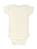 Gerber Graphic Ivory Short Sleeve Onesie Size 0-3 mo - photo 2