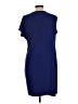 Clara Sun Woo Solid Blue Casual Dress Size L - photo 2