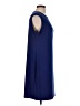 Clara Sun Woo Solid Blue Casual Dress Size L - photo 4