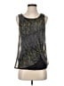Deletta 100% Modal Gray Sleeveless Blouse Size S - photo 1
