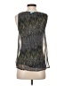 Deletta 100% Modal Gray Sleeveless Blouse Size S - photo 2