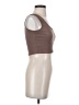 Yahada Brown Sleeveless Blouse Size S (estimated) - photo 4