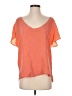 Joie 100% Silk Orange Short Sleeve Top Size S - photo 1