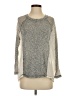 Sparkle & Fade Polka Dots Gray Pullover Sweater Size XS - photo 1