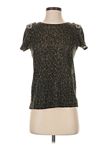 Zara W&B Collection Short Sleeve T-Shirt (view 1)