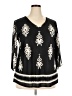 Bebonnie Black 3/4 Sleeve Blouse Size XXL - photo 1