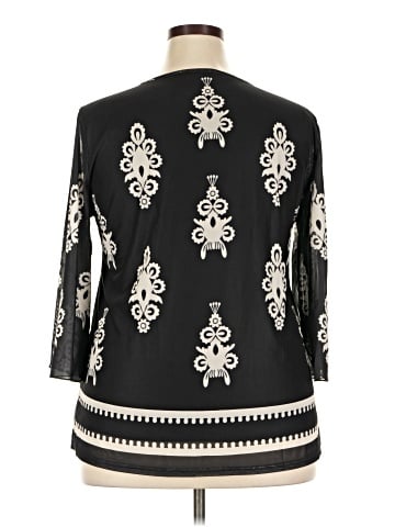 Bebonnie 3/4 Sleeve Blouse (view 2)