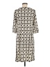 Laundry by Design Print Ivory Casual Dress Size 8 - photo 2