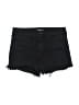 Express Black Denim Shorts Size 2 - photo 1