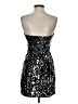 As U Wish Metallic Silver Cocktail Dress Size S - photo 2