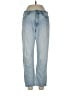 Madewell Animal Print Blue Jeans Size 30 waist - photo 1