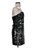 As U Wish Metallic Silver Cocktail Dress Size S - photo 4