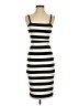 Express Stripes Ivory Casual Dress Size 0 - photo 1