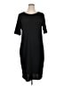 Lularoe Solid Black Casual Dress Size 24 - 26 - photo 1