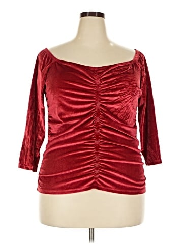 Torrid 3/4 Sleeve Top (view 1)