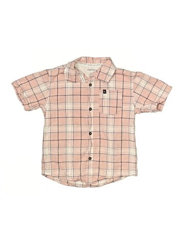CALVIN KLEIN JEANS Short Sleeve Button-Down Shirt (view 1)