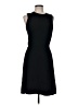 Theory Solid Black Cocktail Dress Size 6 - photo 1