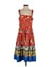 Tory Burch Print Red Casual Dress Size 4 - photo 1