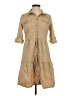 Millenium 100% Cotton Tan Casual Dress Size S - photo 1