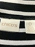 Chico's Stripes Black Casual Skirt Size Sm (0) - photo 4