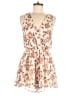 Final Touch 100% Polyester Floral Ivory Romper Size M - photo 1