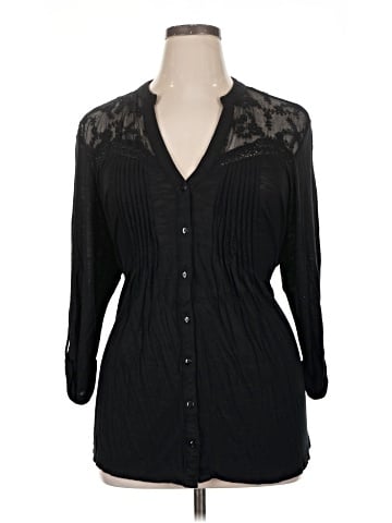 American Rag Cie 3/4 Sleeve Blouse (view 1)