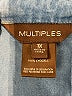 MULTIPLES 100% Lyocell Blue 3/4 Sleeve Button-Down Shirt Size 1X - photo 7