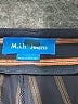 m.i.h Jeans 100% Viscose Stripes Black Casual Pants Size M - photo 7