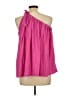 Glam 100% Polyester Pink Sleeveless Blouse Size L - photo 2