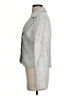 White House Black Market Tweed Gray Blazer Size 4 - photo 5