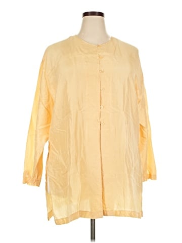 Adrian Jordan 3/4 Sleeve Silk Top (view 1)
