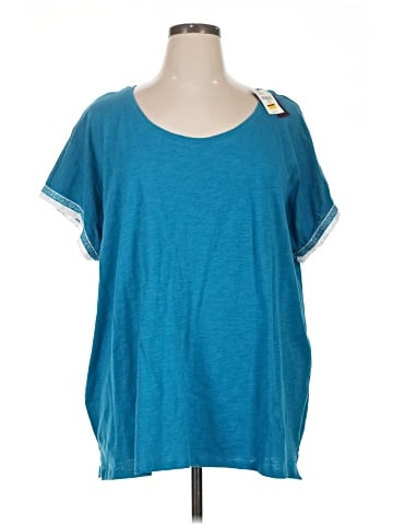 Lane Bryant Outlet Short Sleeve Top (view 1)