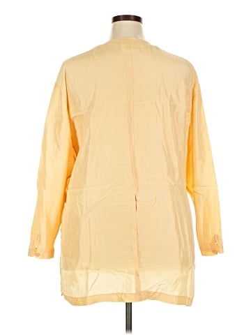 Adrian Jordan 3/4 Sleeve Silk Top (view 2)