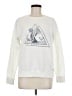 Roxy Graphic White Sweatshirt Size M - photo 1