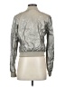 CATHERINE Catherine Malandrino 100% Polyester Metallic Silver Gold Jacket Size S - photo 2