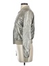 CATHERINE Catherine Malandrino 100% Polyester Metallic Silver Gold Jacket Size S - photo 5