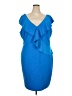 Unbranded Blue Cocktail Dress Size 2X - photo 1