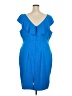 Unbranded Blue Cocktail Dress Size 2X - photo 2